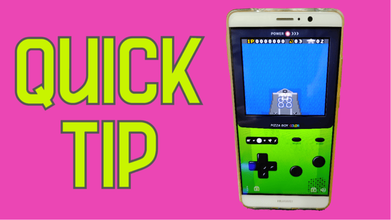 Quick tip for mobile gamers